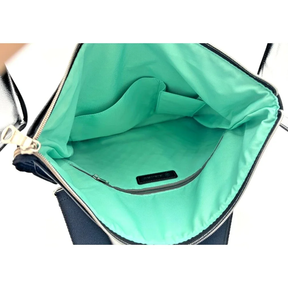 Bianchi Shoulder‎ Bag 2Way TBPI-03 Black A4 Celeste Bicycle Crossbody Travel Bag